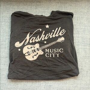 Nashville Music City Graphic T-Shirt